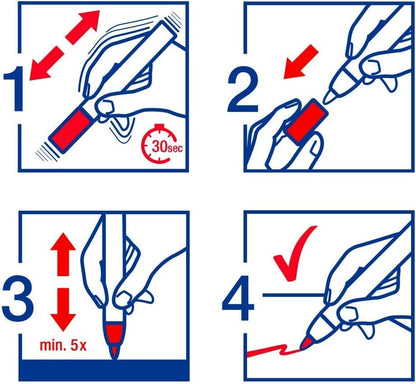 2X Däckpenna Permanent Märkpenna Däckmarkör Penna Generic