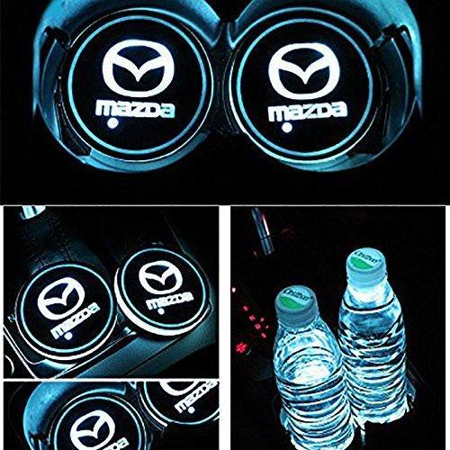 2X Mazda Led bottenplatta till mugghållare Generic
