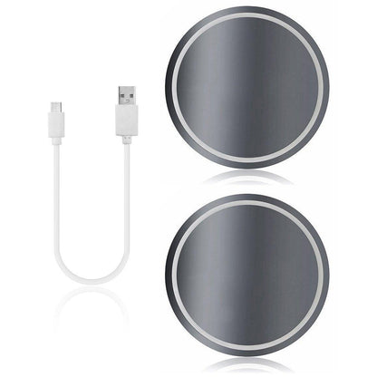 2X Till Porsche Led bottenplatta till mugghållare Generic