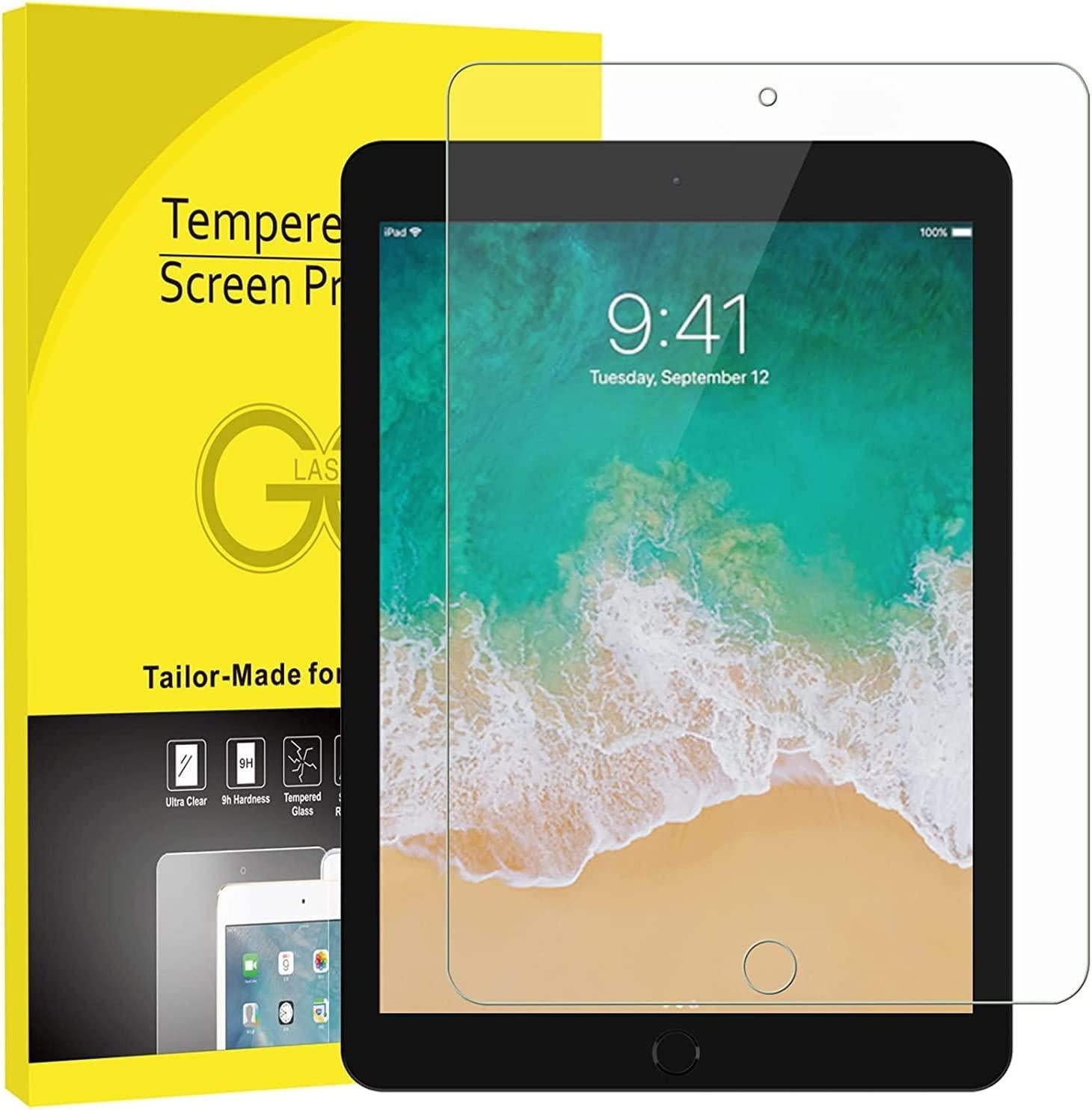 2x Displayskydd i härdat glas till iPad Pro 12,9 tum Generic