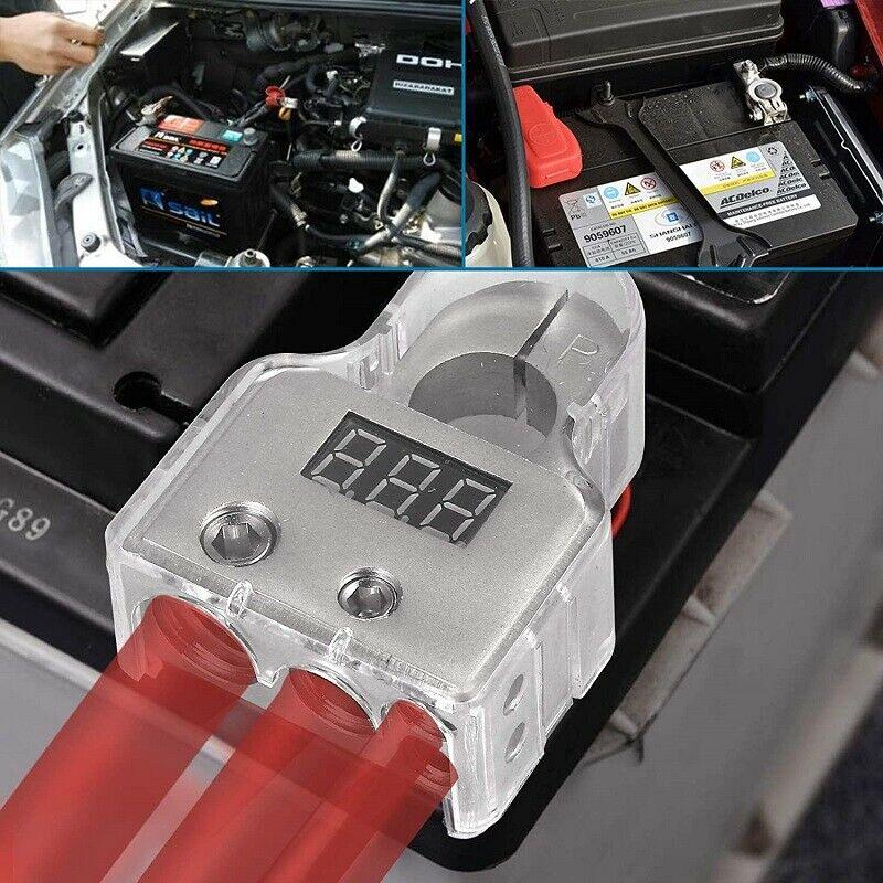 2x Batteriklämmor med LCD. Universal Generic