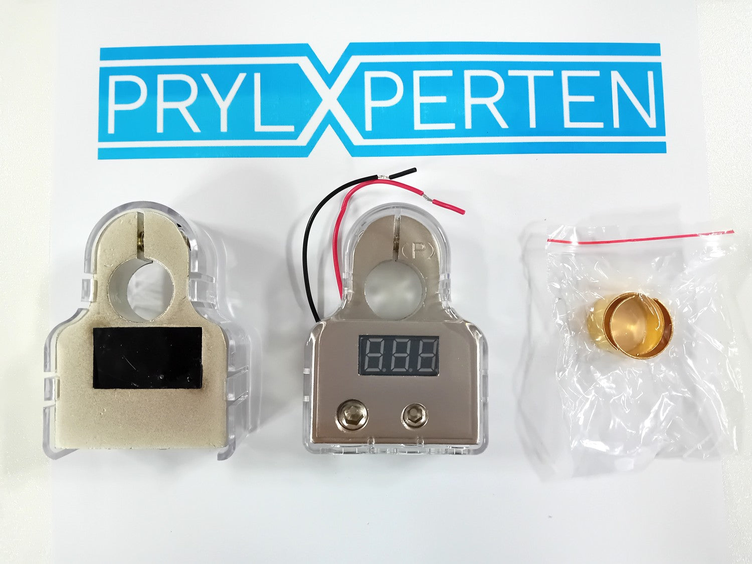 2x Batteriklämmor med LCD. Universal Generic