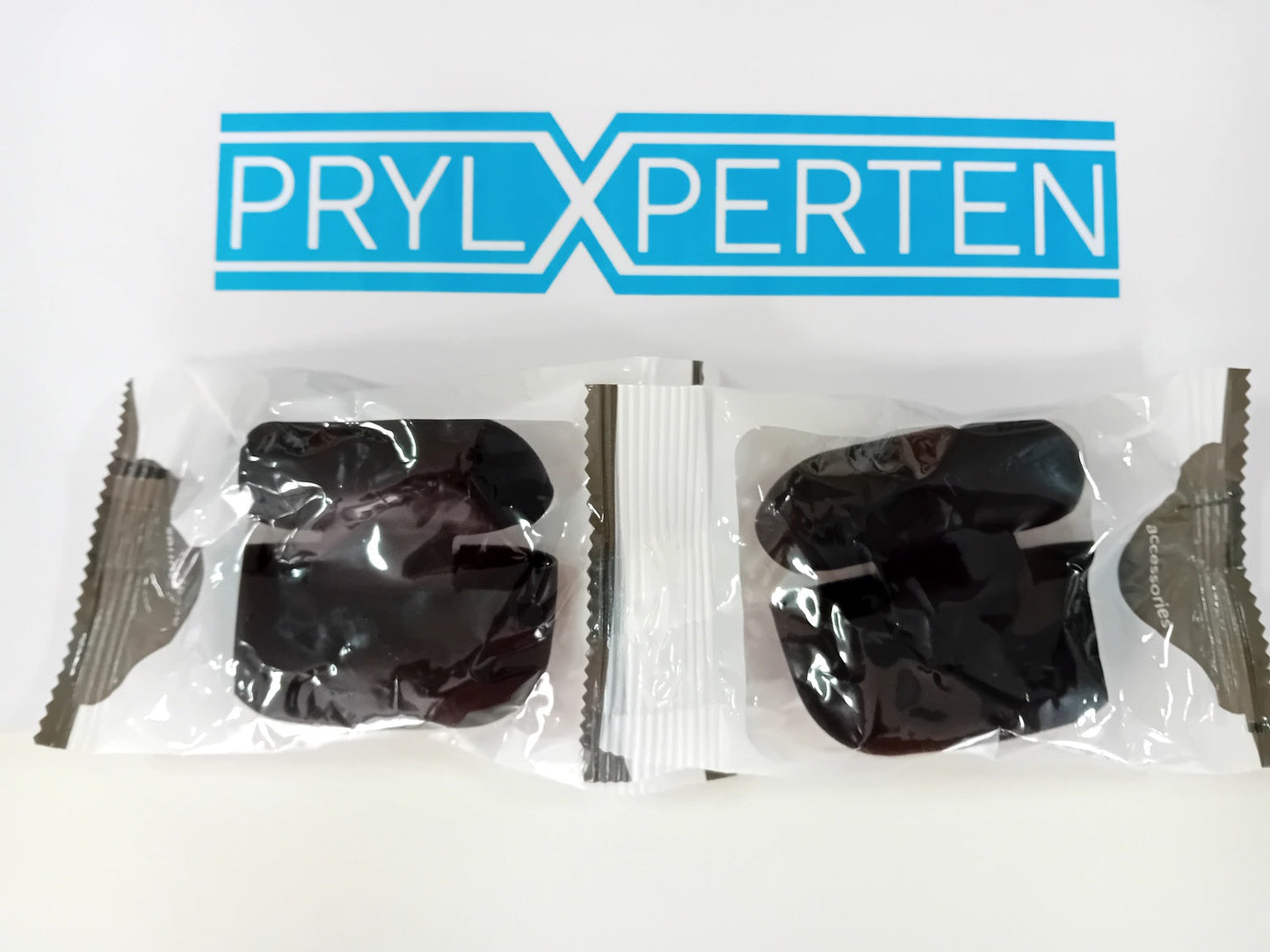 2x Silikonskal fodral för Apple Airpods PRO Svart Generic