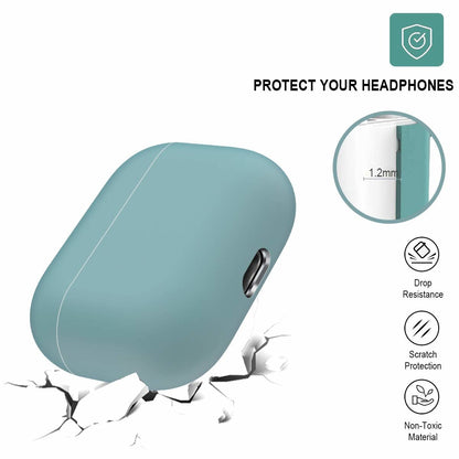 2x Silikonskal fodral för Apple Airpods PRO Blå Generic