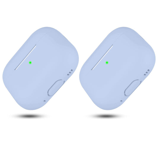 2x Blå Airpods PRO 2 Silikonskal fodral Generic