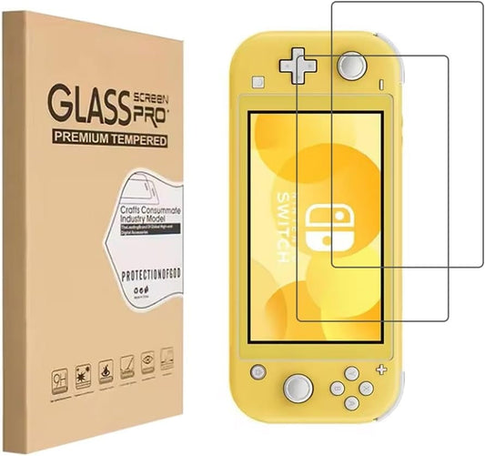 2x Härdat glas skärmskydd Kompatibell med Nintendo Switch Lite Generic