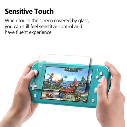 2x Härdat glas skärmskydd Kompatibell med Nintendo Switch Lite Generic