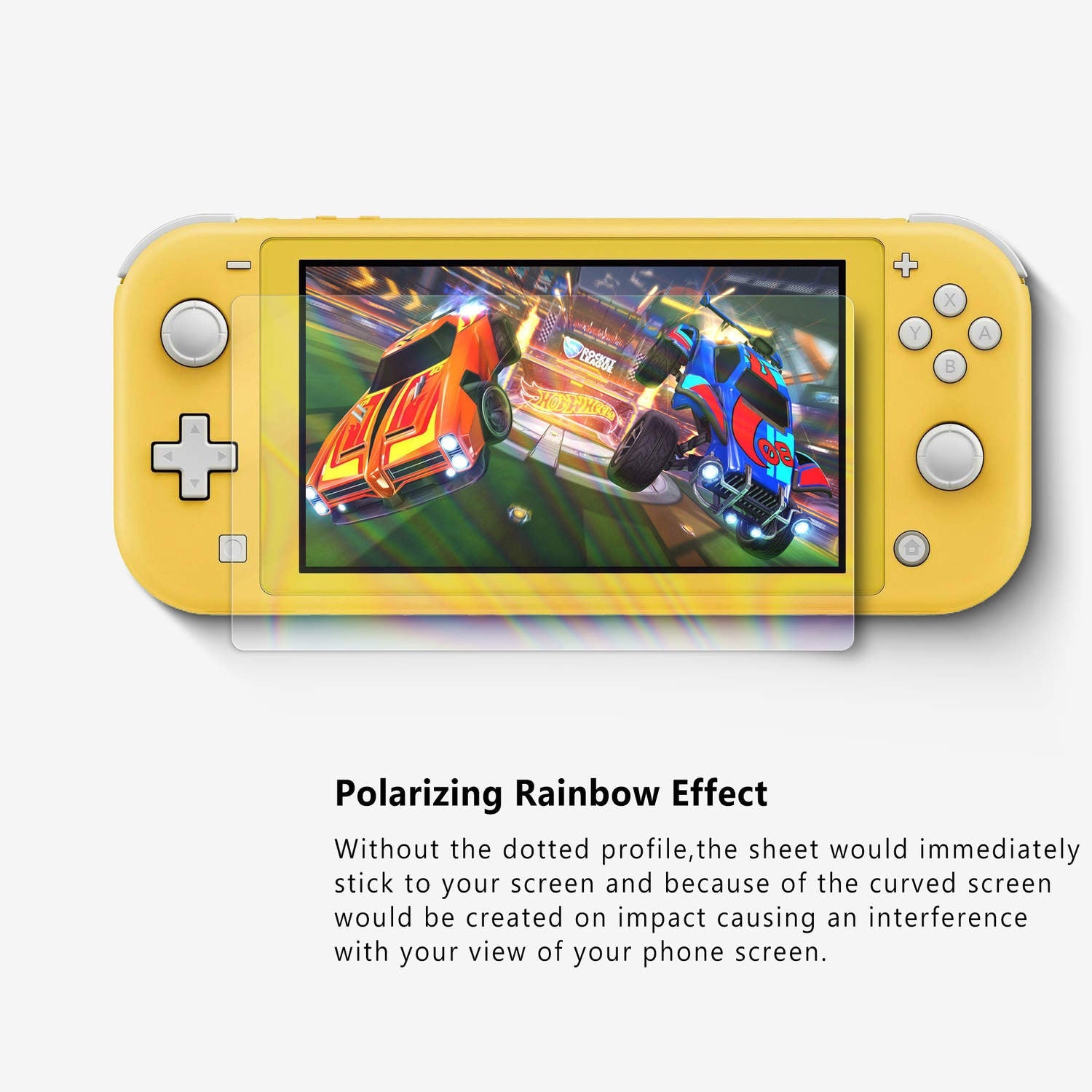2x Härdat glas skärmskydd Kompatibell med Nintendo Switch Lite Generic