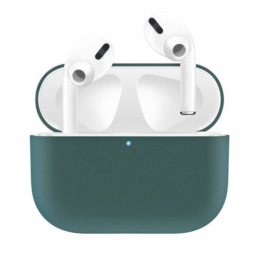 2x Silikonskal fodral för Apple Airpods PRO Grön Generic