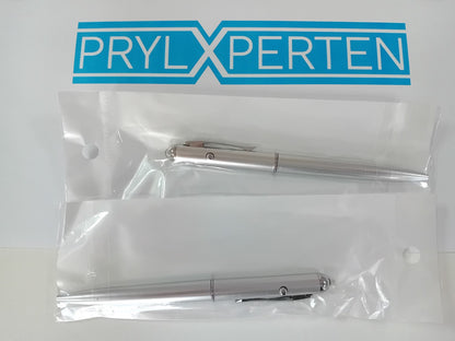 2x Osynlig bläckpenna med UV Ljus Sedeldetektor Generic