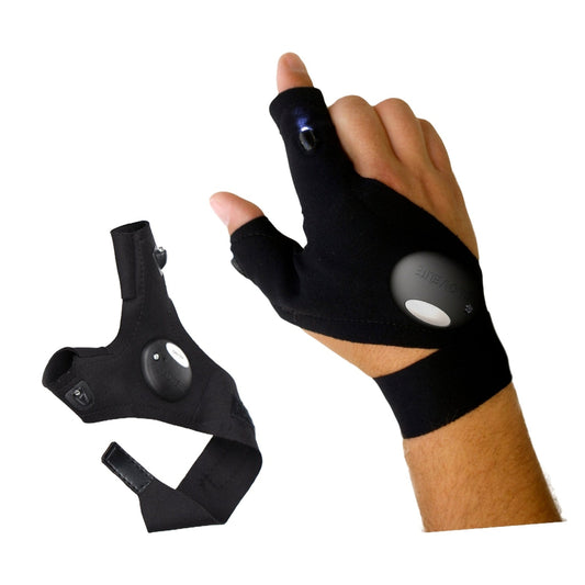 2x Magic handske Vänster ficklampa du inte kan släppa Generic