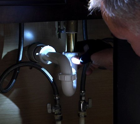 2x Magic handske Vänster ficklampa du inte kan släppa Generic