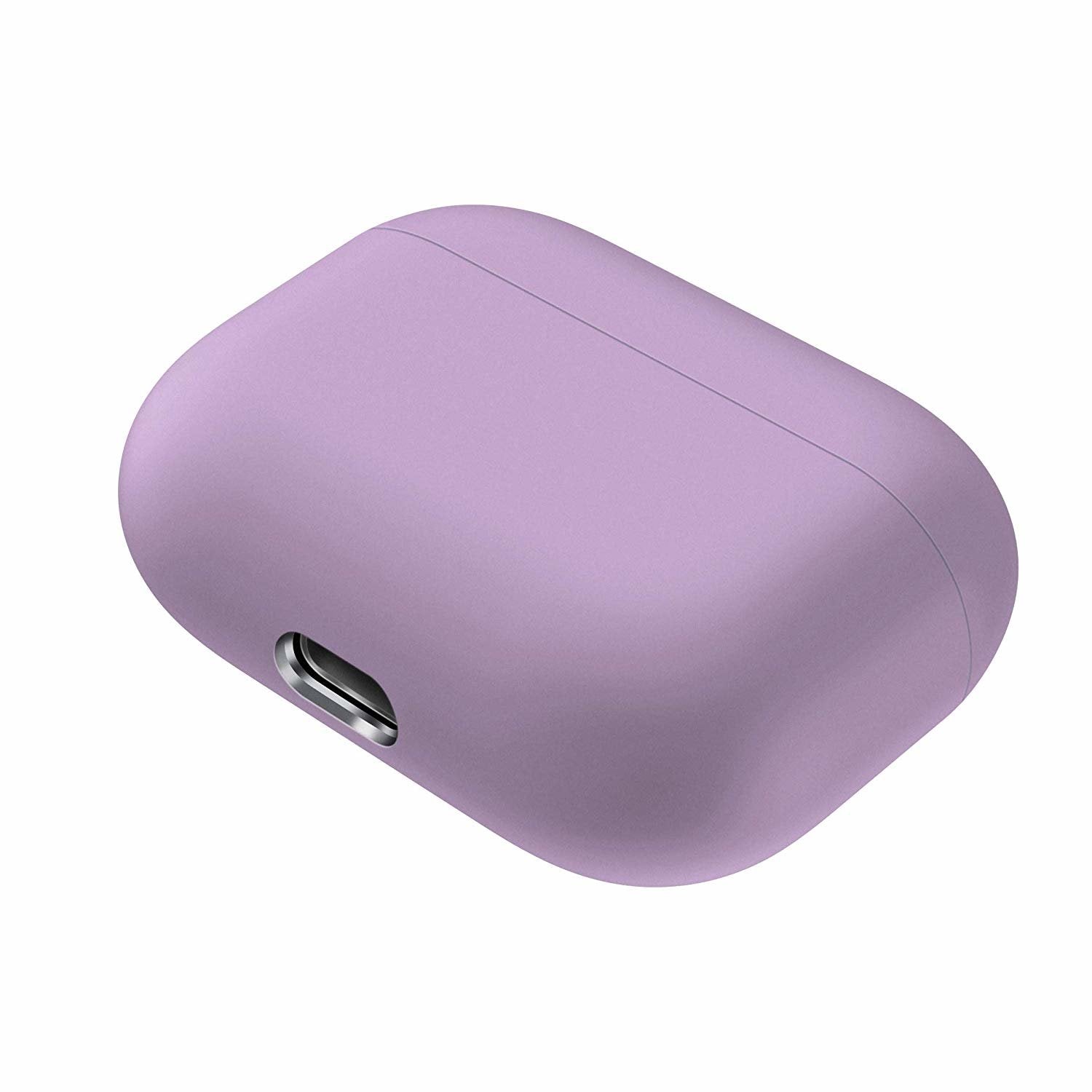 2x Silikonskal fodral för Apple Airpods PRO Lila Generic