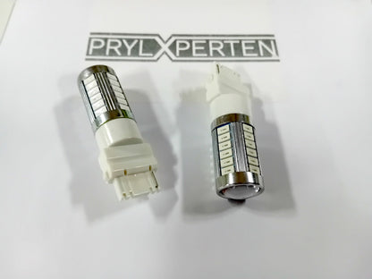 2x Röd 3156 P27W T25 33st smd 5730 Generic