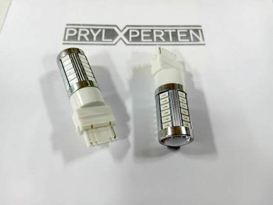 2x Röd 3156 P27W T25 33st smd 5730 Generic
