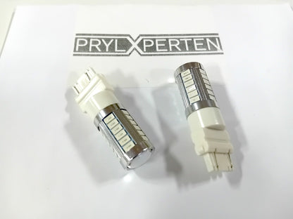 2x Röd 3157 P27/7W T25 33st smd 5730 Generic