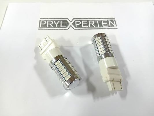 2x Röd 3157 P27/7W T25 33st smd 5730 Generic