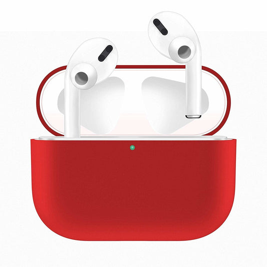 2x Silikonskal fodral för Apple Airpods PRO Röd Generic