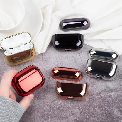 2x Röd Electroplate fodral Apple Airpods PRO Generic
