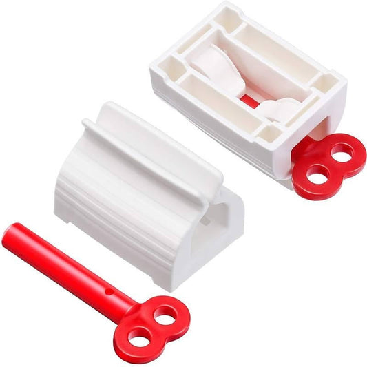 2x Röd Tandkrämsklämma Tubpress Tubhållare Generic