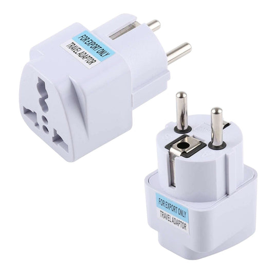 2x Resa adapter uk / us / eu / au till EU nätadapter omvandlare Generic