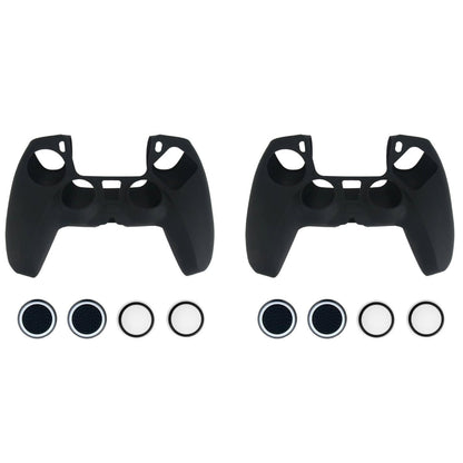 2x Silikonskydd för Playstation 5 PS5 Kontroll - Svart Generic