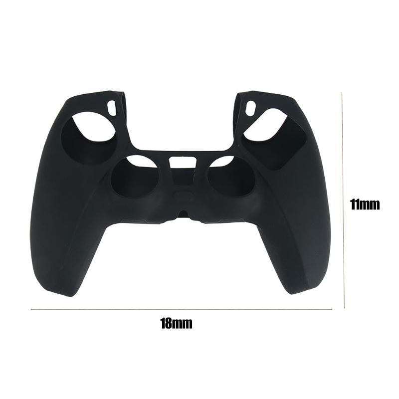 2x Silikonskydd för Playstation 5 PS5 Kontroll - Svart Generic