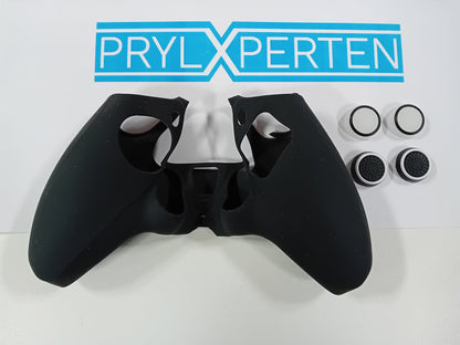 2x Silikonskydd för Playstation 5 PS5 Kontroll - Svart Generic