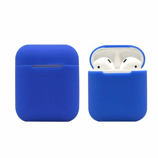 2x Silikonskal fodral för Apple Airpods / Airpods 2 - Blå Generic