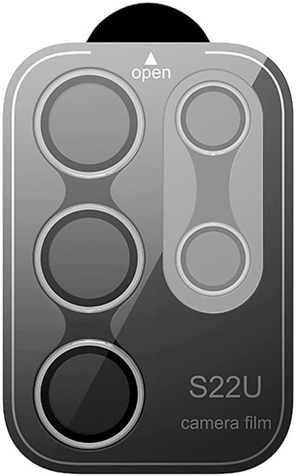 2x Silver Samsung S22 Ultra Kamera Linsskydd Generic