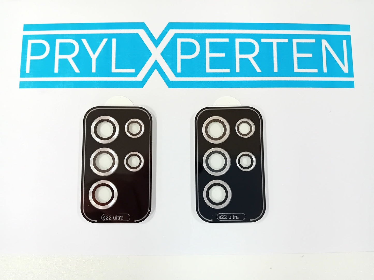 2x Silver Samsung S22 Ultra Kamera Linsskydd Generic
