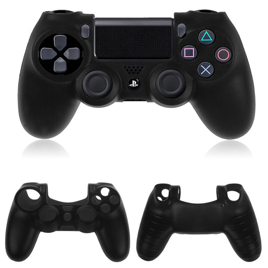 2x Silikon Skydd  för Playstation 4 PS4 Kontroll - Svart Generic