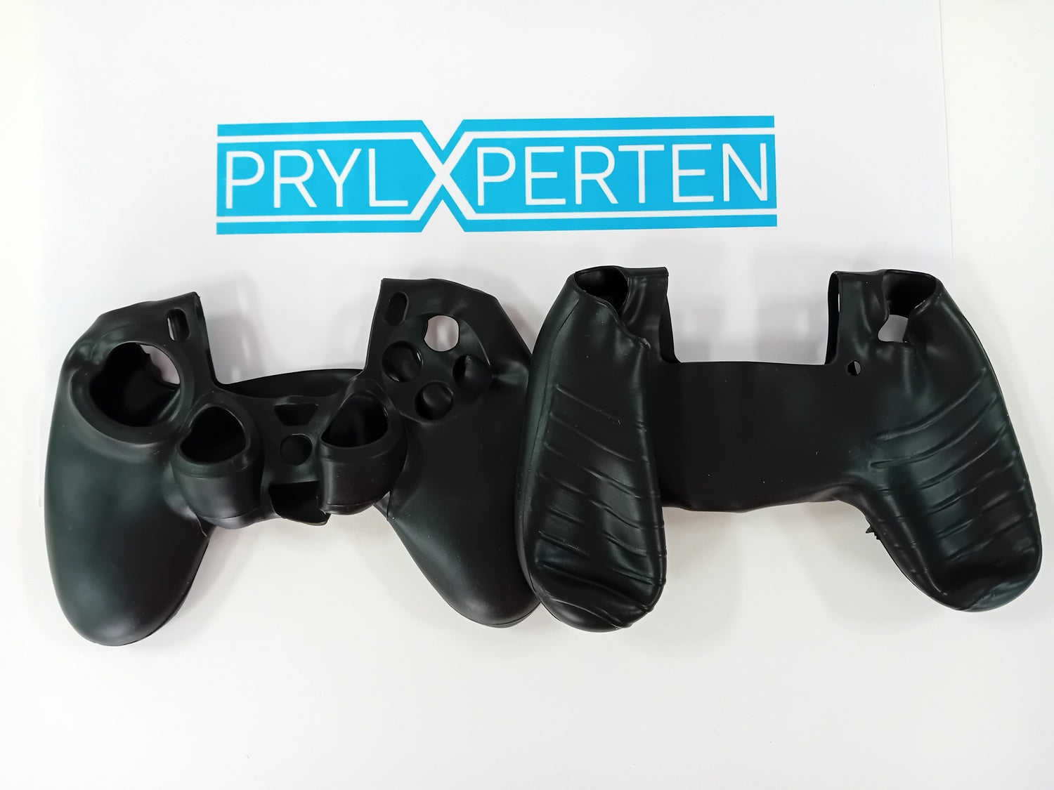 2x Silikon Skydd  för Playstation 4 PS4 Kontroll - Svart Generic