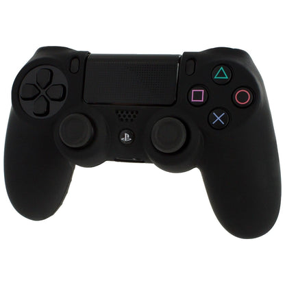 2x Silikon Skydd  för Playstation 4 PS4 Kontroll - Svart Generic