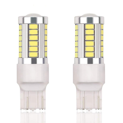 2x 7443 W21W T20 33st smd 5730 Vit Generic