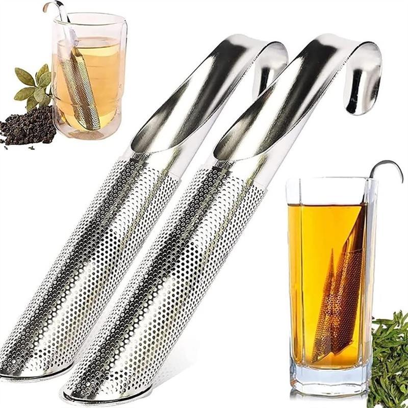 2x Tesil rör rostfritt stål nät tea infuser Generic
