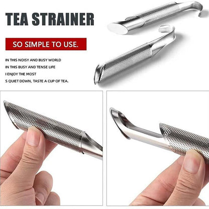 2x Tesil rör rostfritt stål nät tea infuser Generic