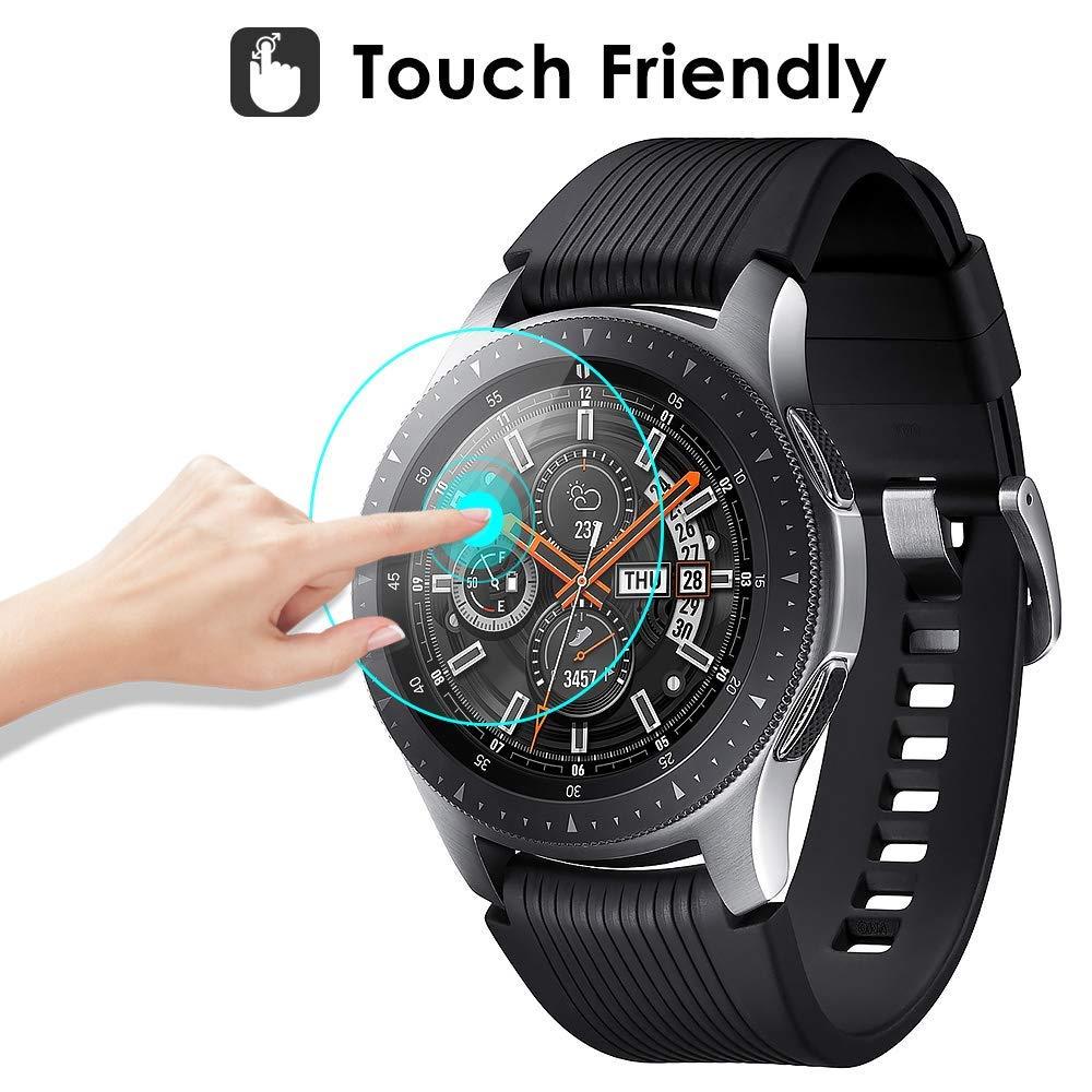 2x Härdat glas skärmskydd till Samsung Galaxy Watch 42mm Generic