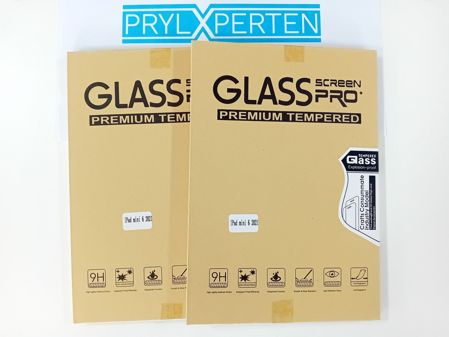 2x Displayskydd i härdat glas till iPad Mini 6 (2021) Generic