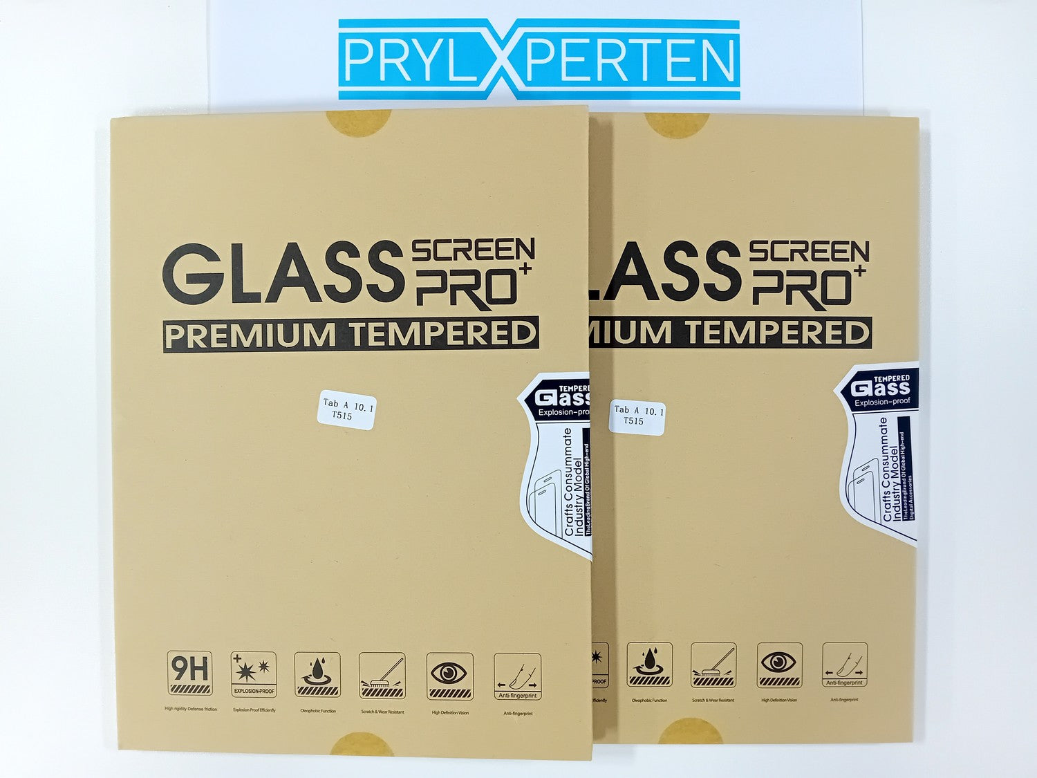 2x Displayskydd i härdat glas till Samsung Galaxy Tab A 10.1 T515 Generic