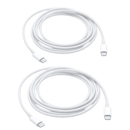 2x USB-C till USB-C Snabbladdningskabel (1 m) Generic