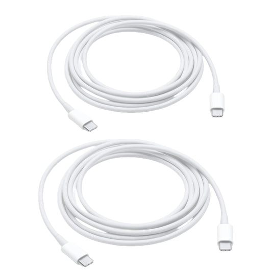 2x USB-C till USB-C Snabbladdningskabel (1 m) Generic
