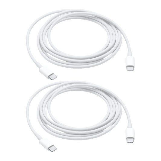 2x USB-C till USB-C Snabbladdningskabel (2 m) Generic