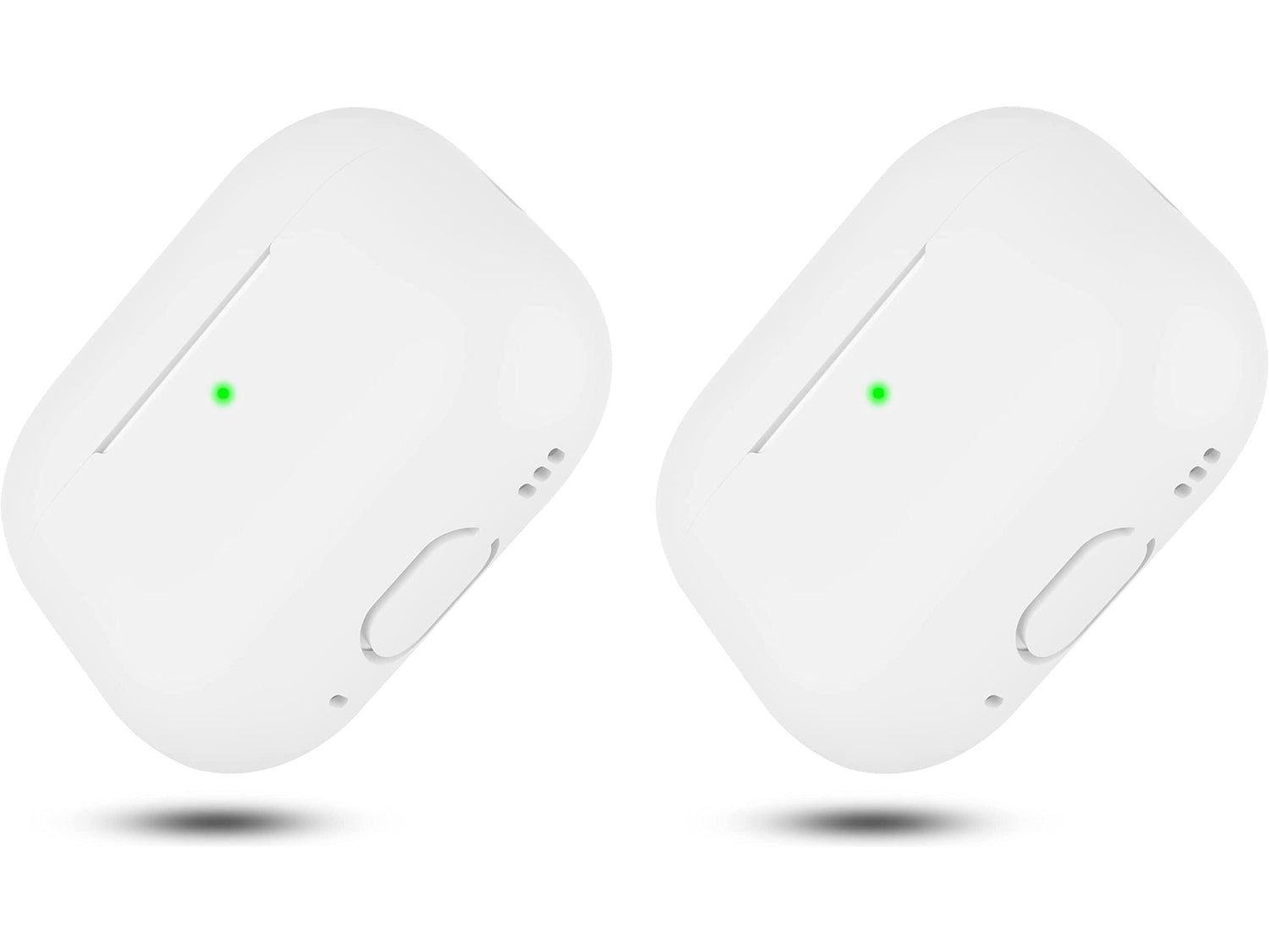 2x Vit Airpods PRO 2 Silikonskal fodral Generic