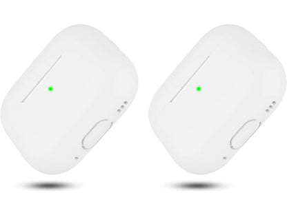2x Vit Airpods PRO 2 Silikonskal fodral Generic
