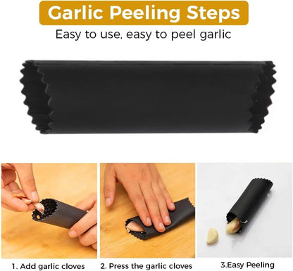 2x Vitlökspress tillverkat av kraftig stål Generic