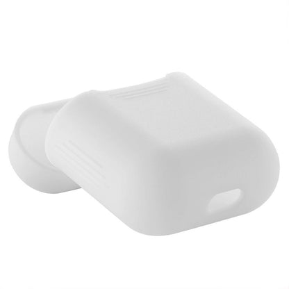 2x Silikonskal fodral för Apple Airpods / Airpods 2 - Vit Generic