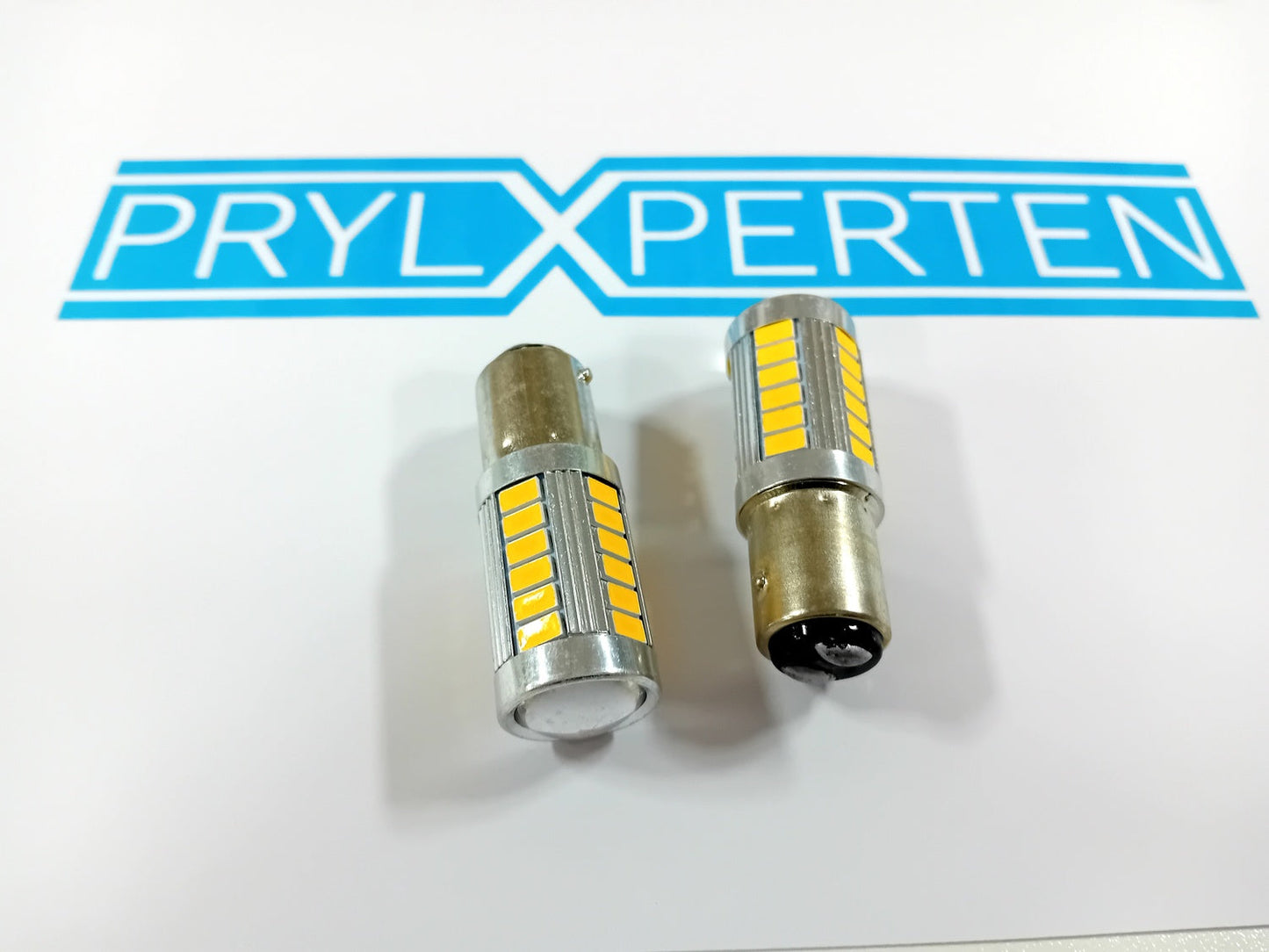 2x  Gul 1157 P21/5W BAY15D 33st smd 5730 Generic