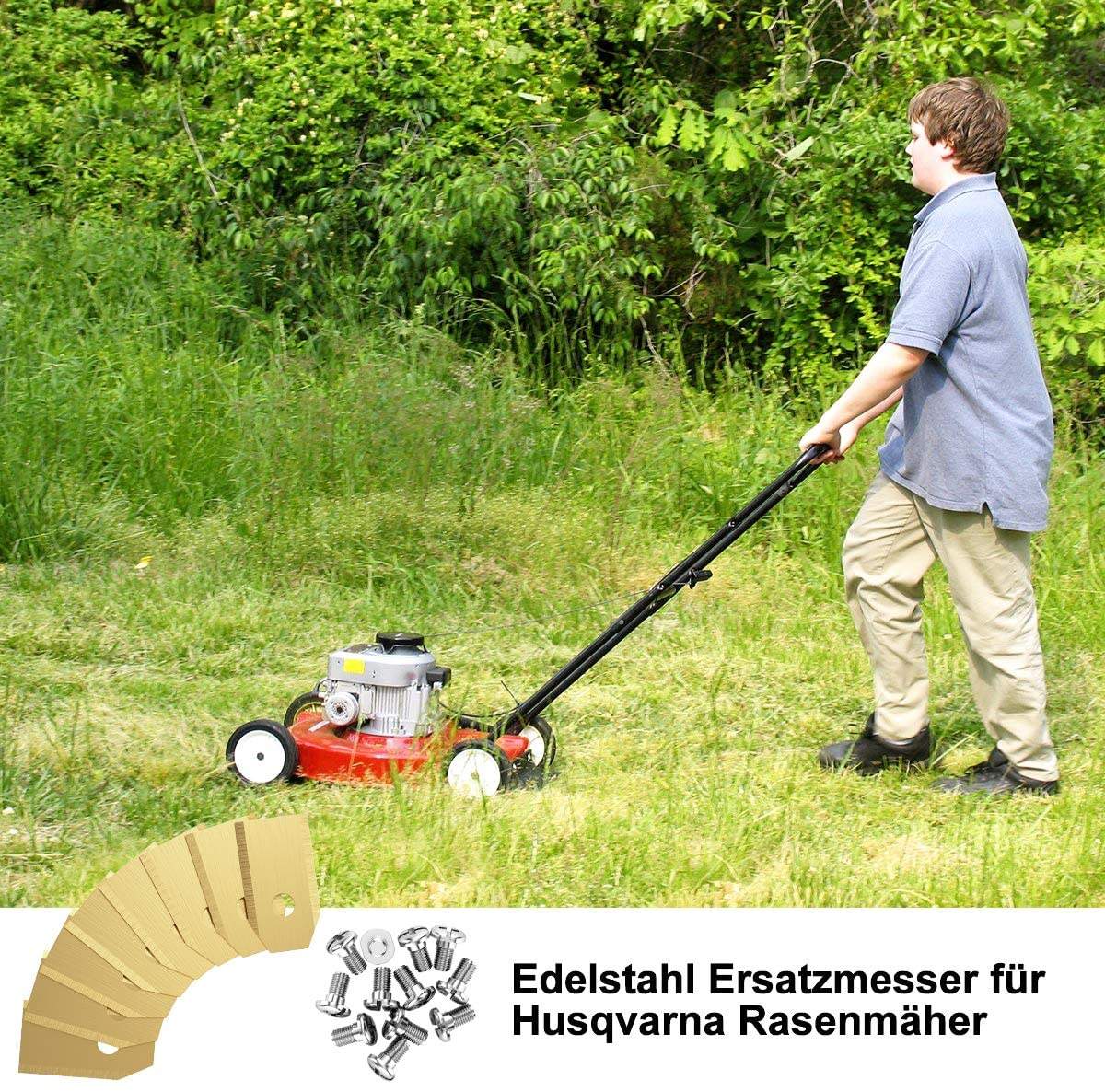 30 pack Knivblad i titan till Husqvarna Automower, Gardena, Meec Generic