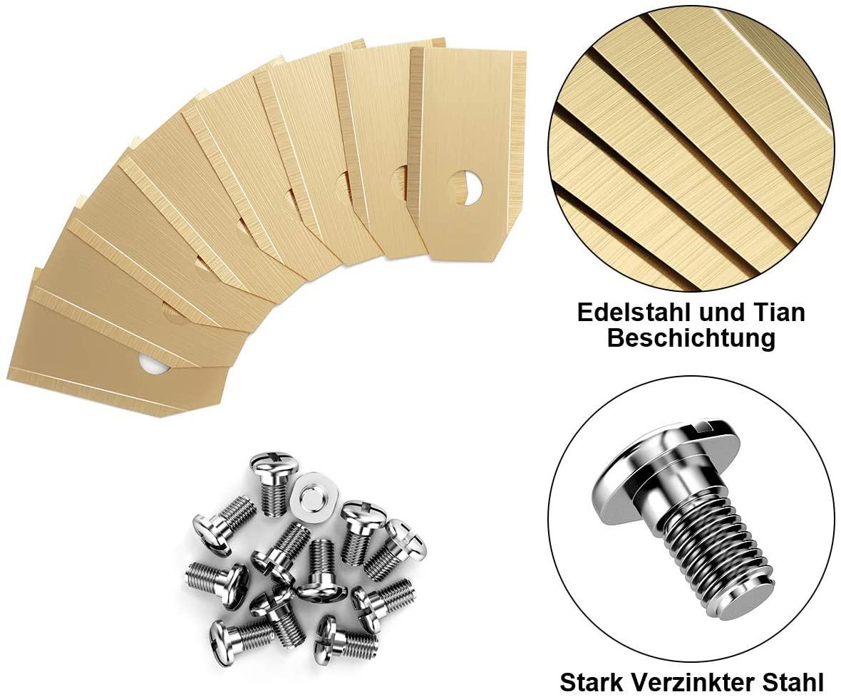 30 pack Knivblad i titan till Husqvarna Automower, Gardena, Meec Generic